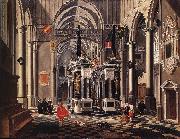 BASSEN, Bartholomeus van The Tomb of William the Silent in an Imaginary Church painting